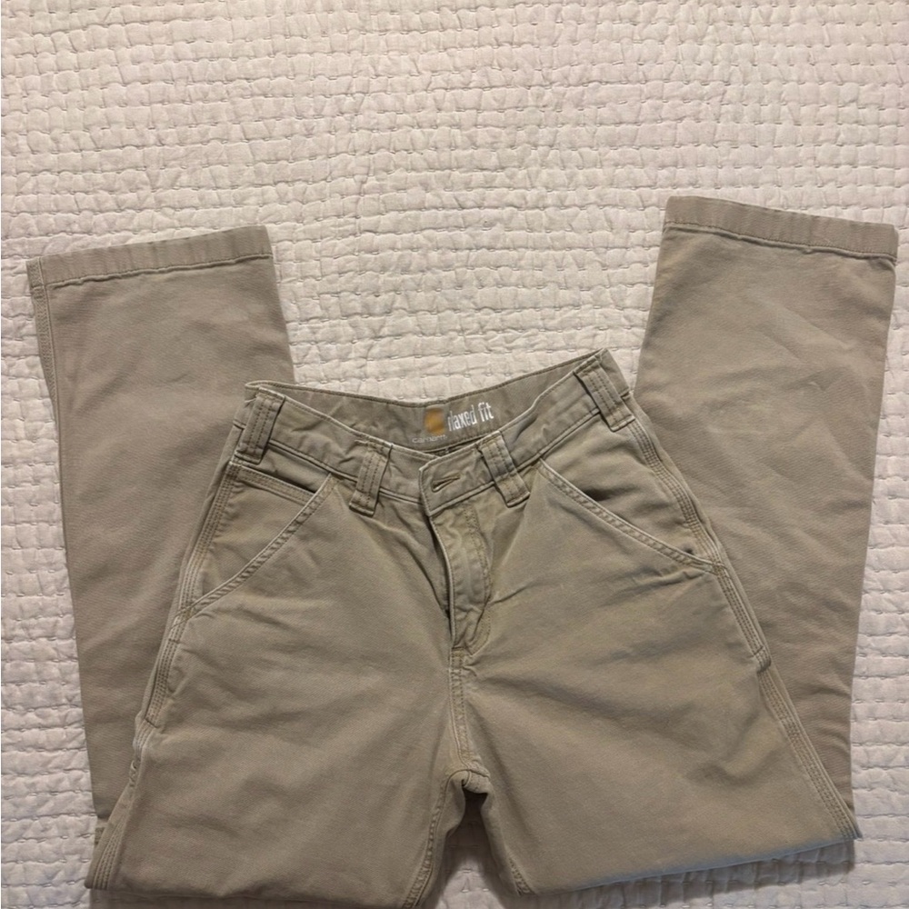 Carhartt Women's Tan Straight Leg Pants